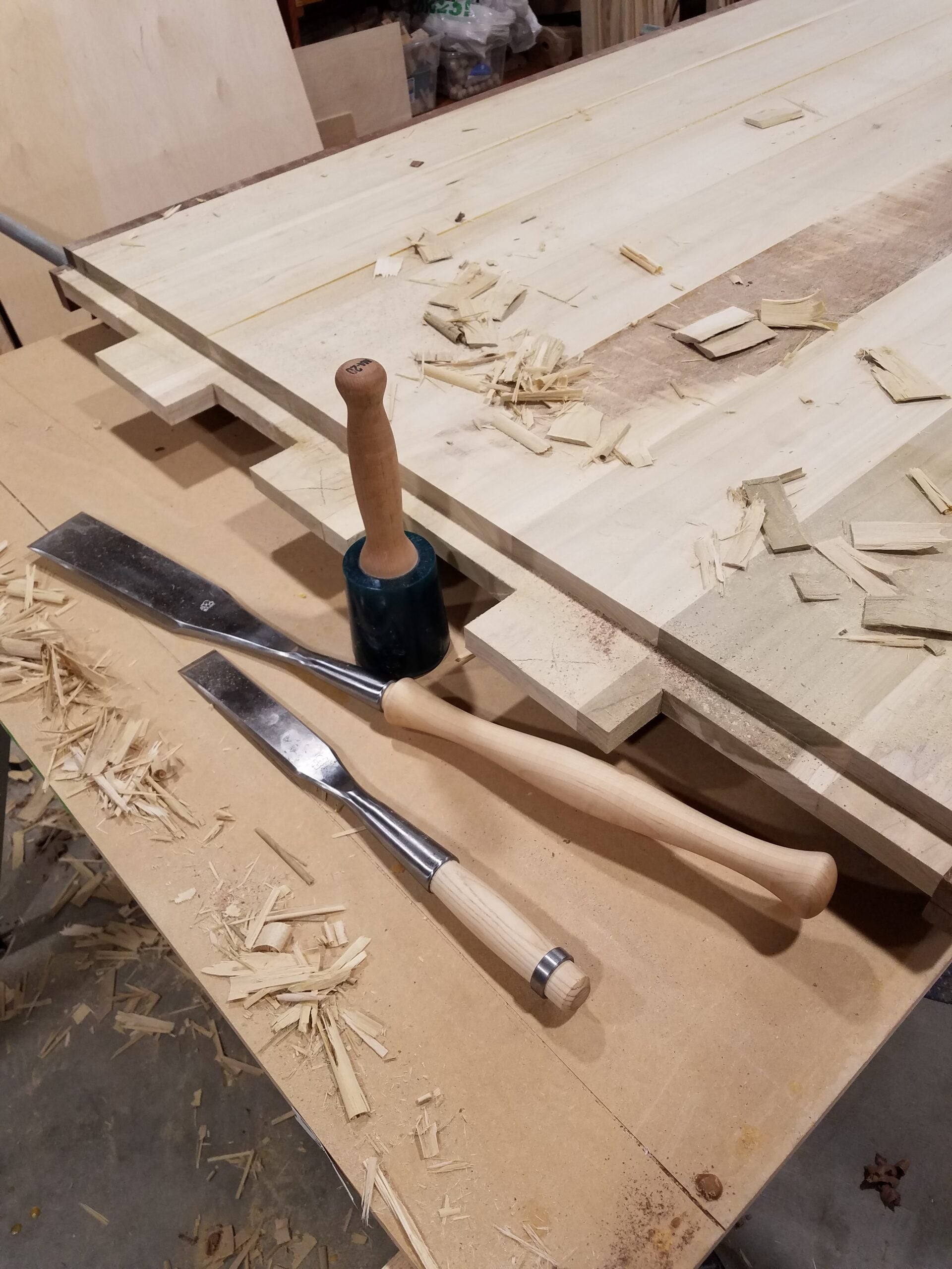 Barr timber shop framing chisels