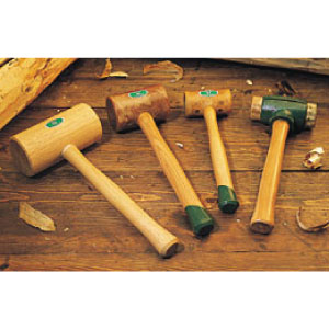 Garland Weighted Rawhide Mallet (2" Face, 20 oz.)